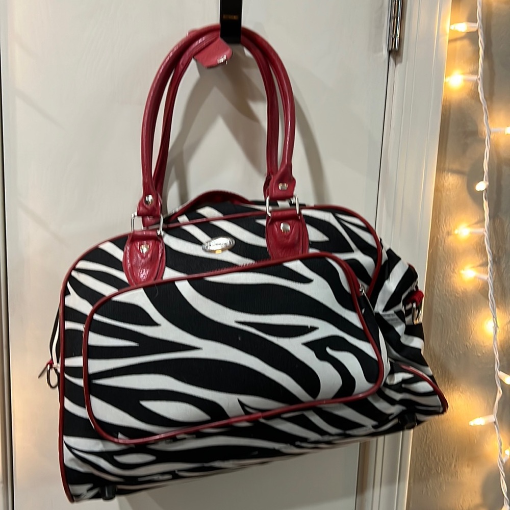 Zebra travel bag